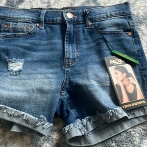 new with tag!!! rachel roy midrise jean shorts